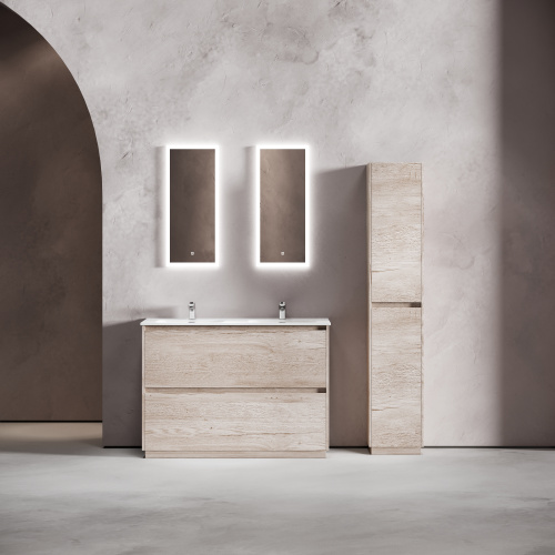 Тумба под раковину Sancos Libra Floor LB120F-2EG 119х45х84 напольная цвет дуб галифакс натуральный - фото 2